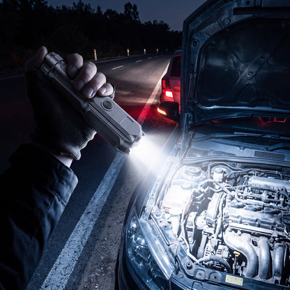 100000 Lumen Tactical USB Rechargeable LED Flashlight