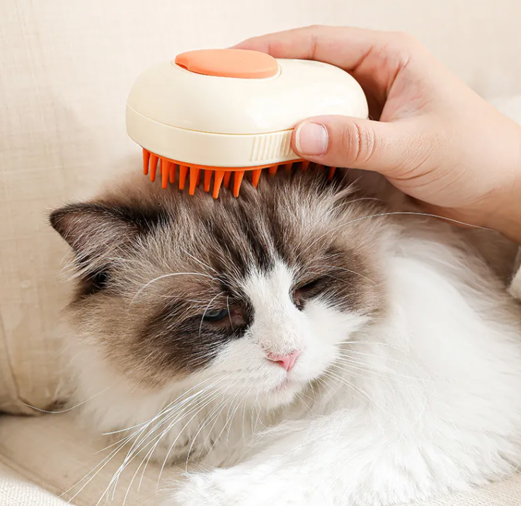 3-in-1 Steam Pet Hair Brush