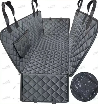 Pet Car Seat Blanket with Pocket