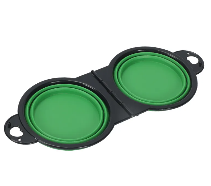 Foldable Silicone Pet Bowl for Travel & Outdoors