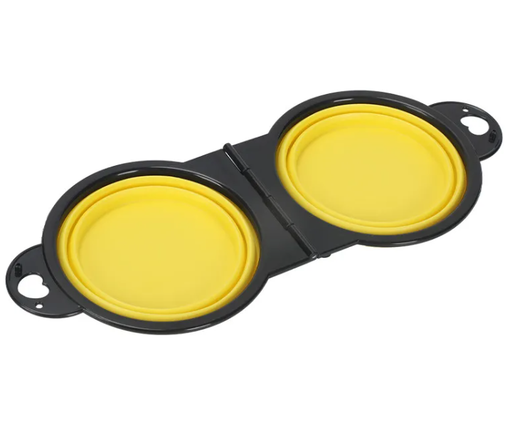 Foldable Silicone Pet Bowl for Travel & Outdoors
