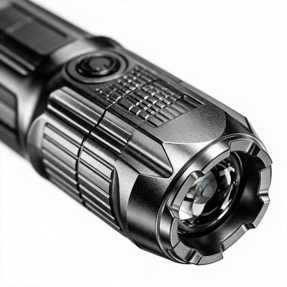 100000 Lumen Tactical USB Rechargeable LED Flashlight