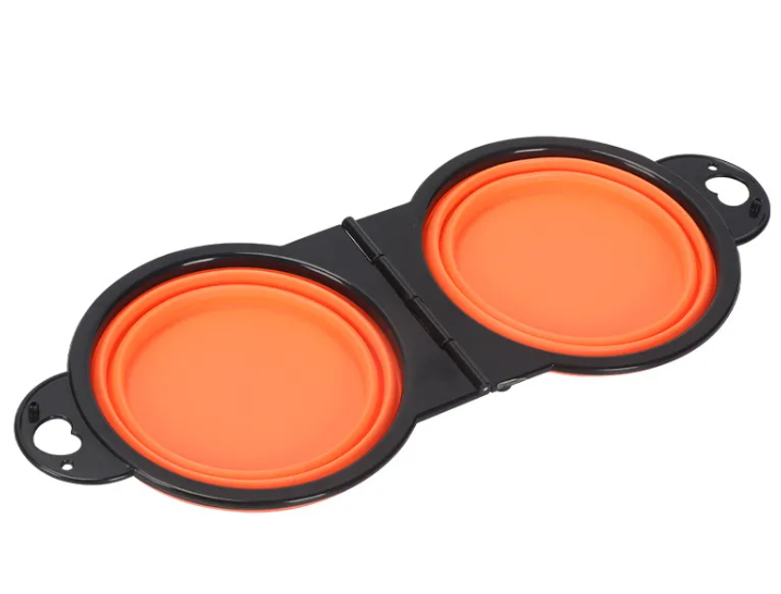 Foldable Silicone Pet Bowl for Travel & Outdoors